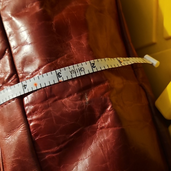 Latico Leather Raspberry Distressed Handbag Purse - Picture 9 of 11